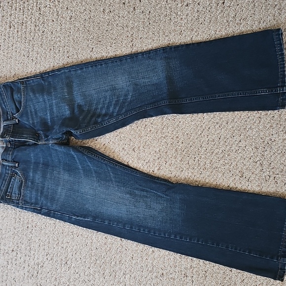 527 Levi's Dark Blue Straight Jeans - Picture 1 of 7